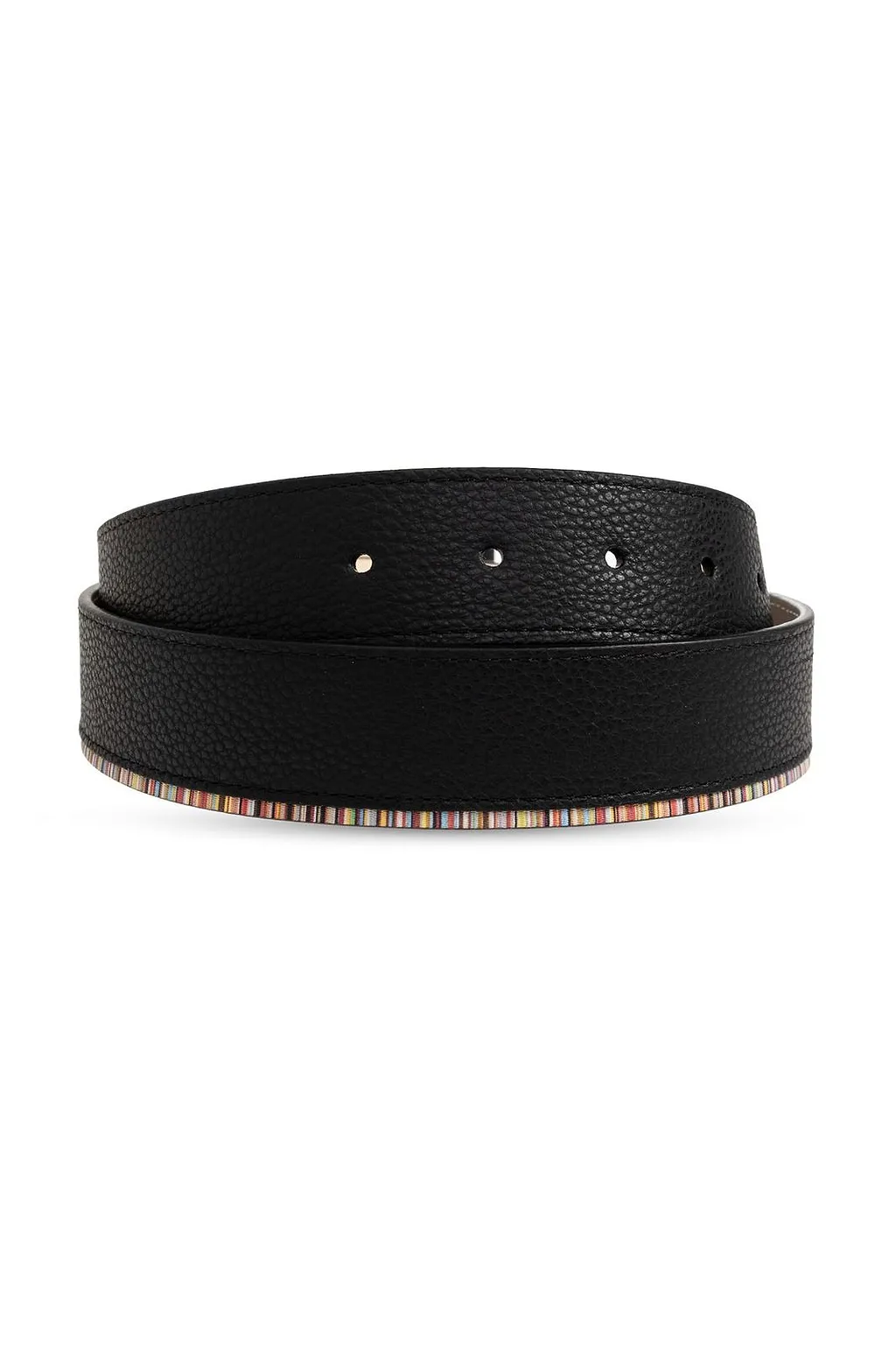 Paul Smith Signature Stripe Leather Belt