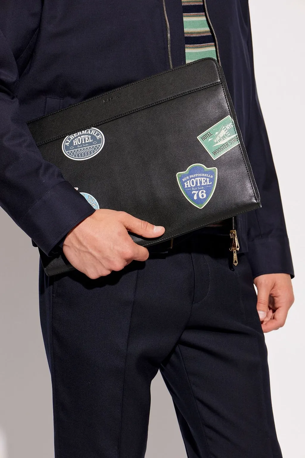 Paul Smith Stamp Print Laptop Bag