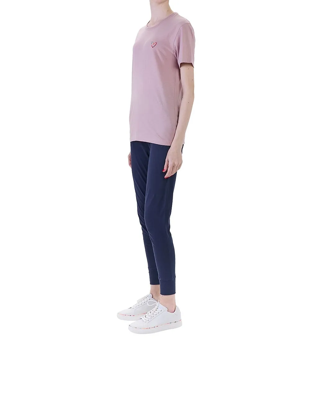 Paul Smith Swirl Heart Embroidered T-Shirt