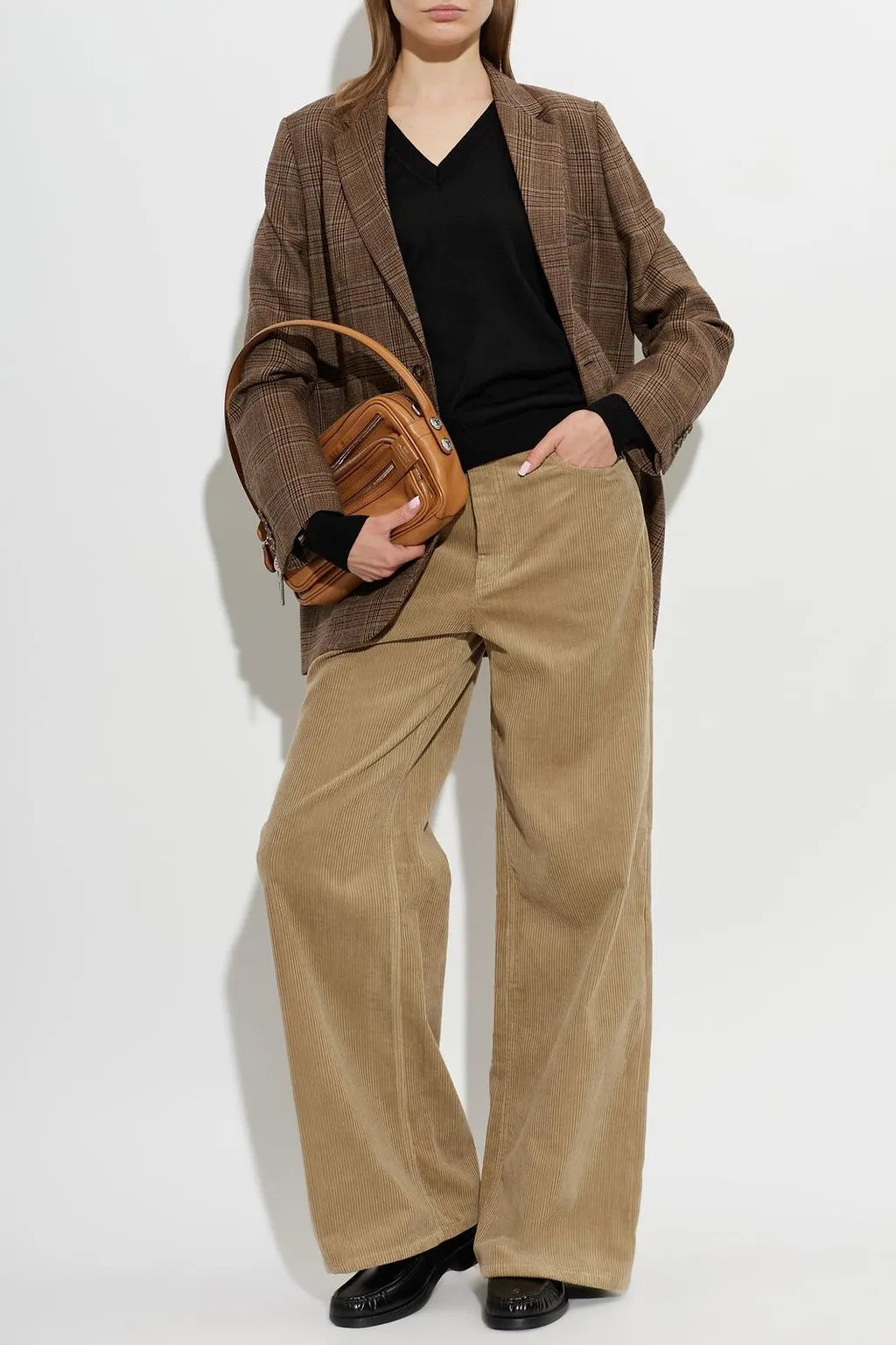Paul Smith V-Neck Trim Knitted Sweater