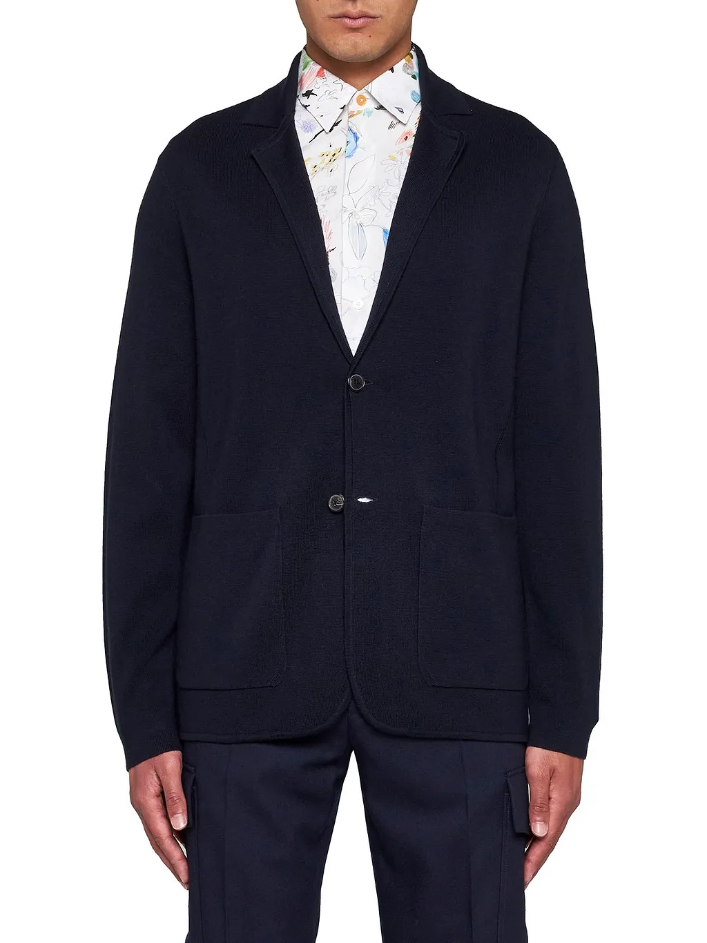 Paul Smith V-Neck Fine Knit Cardigan