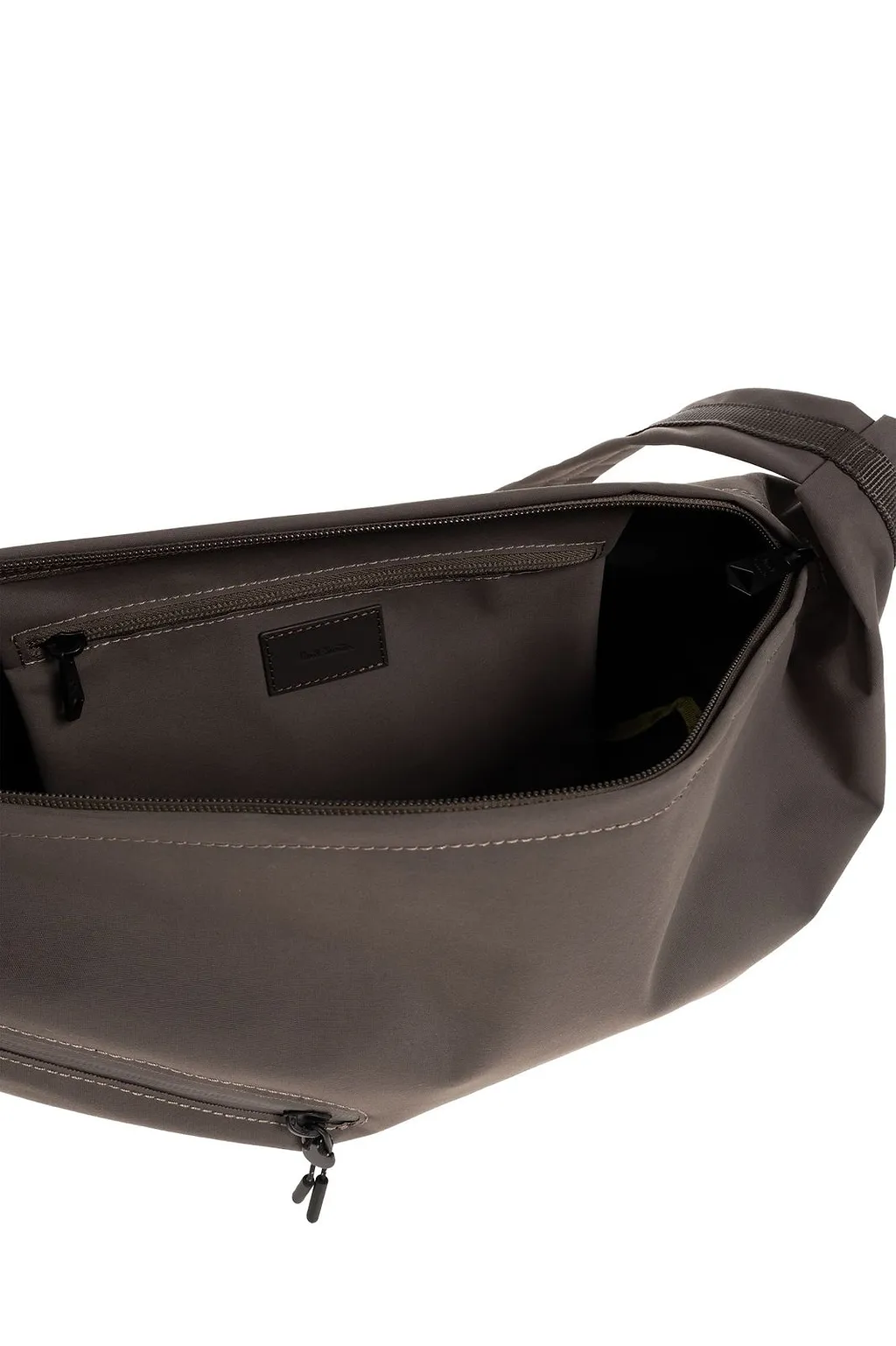Paul Smith Zip Pocket Logo Printed Messenger Bag