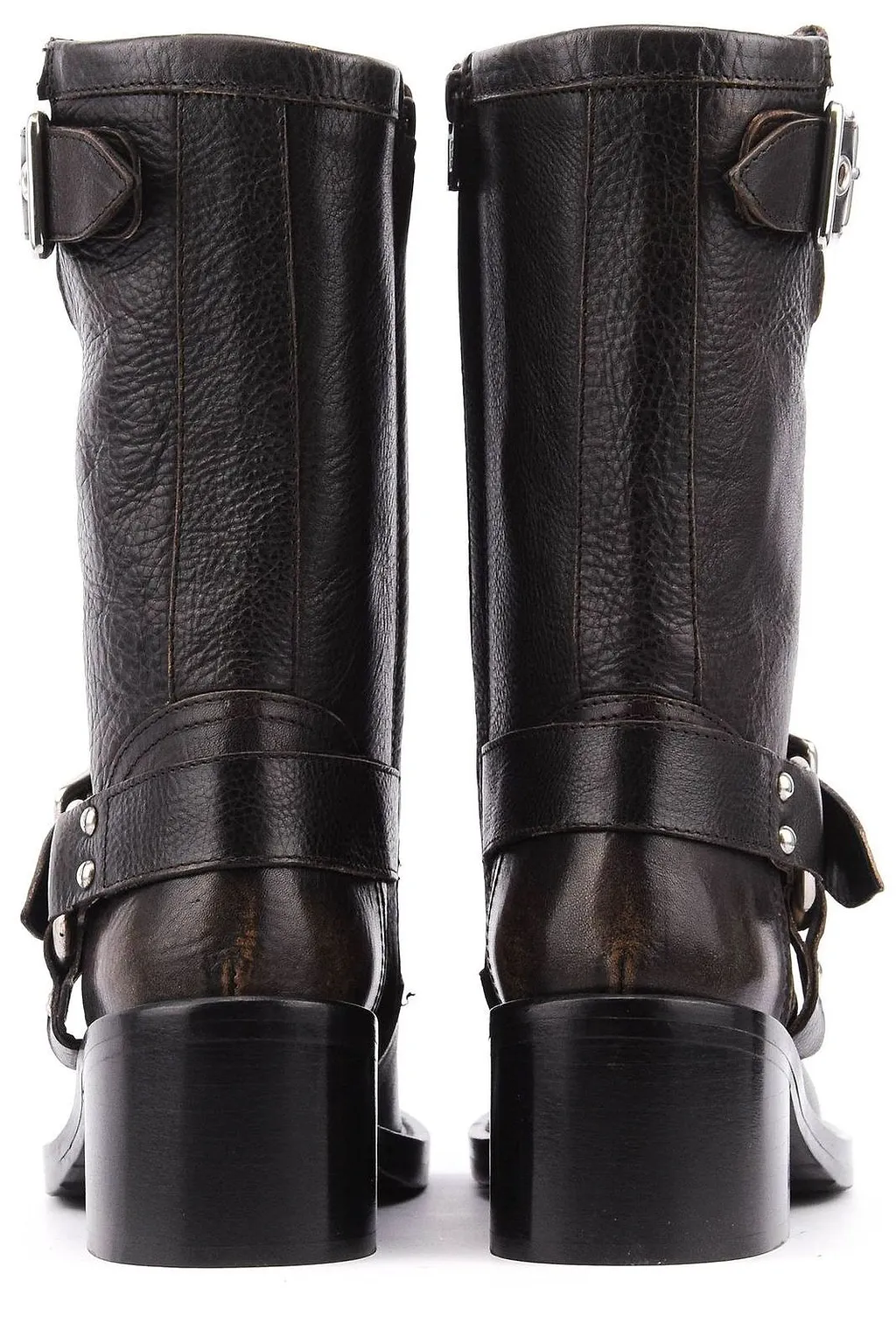Paul Warmer Bikerette Double Buckled Boots