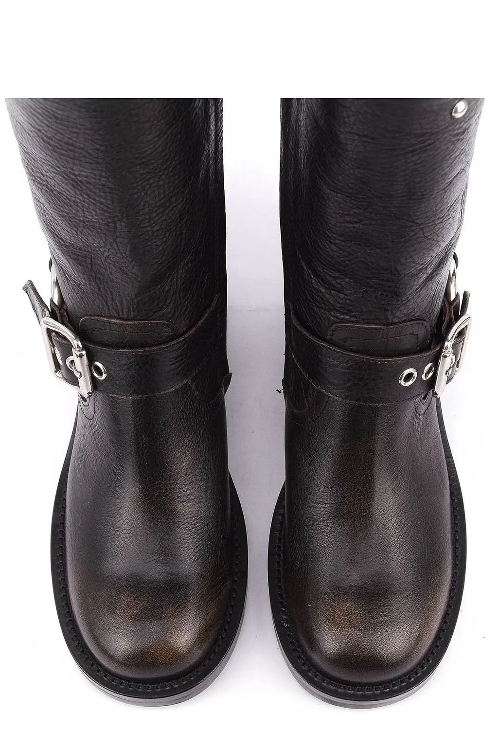 Paul Warmer Bikerette Double Buckled Boots