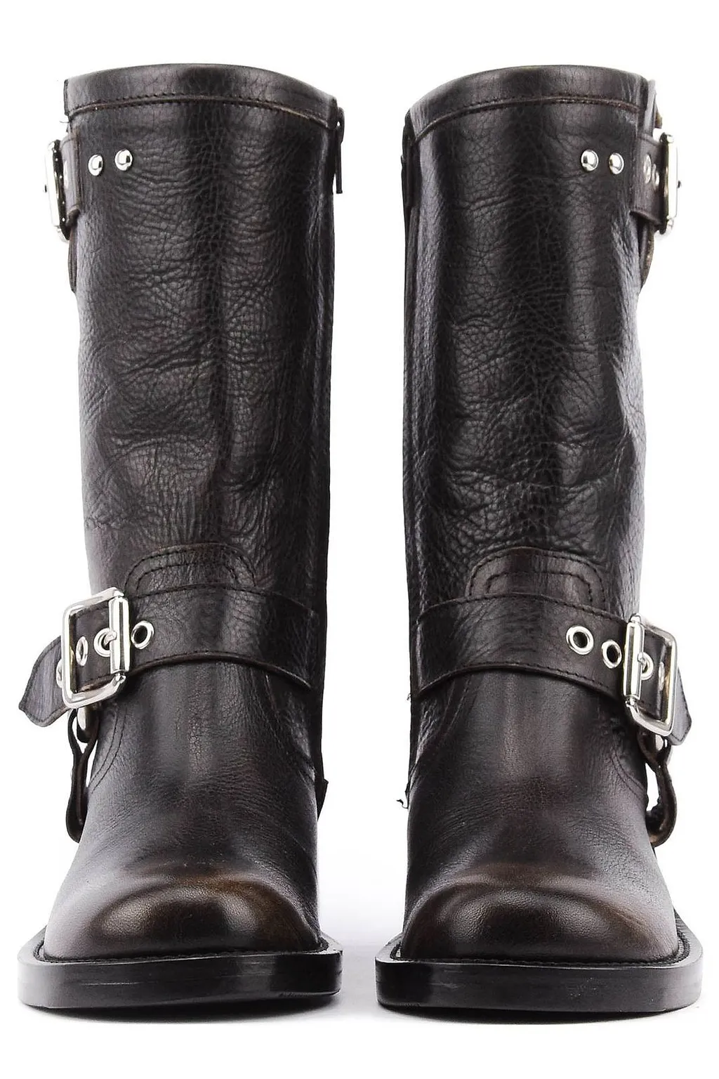 Paul Warmer Bikerette Double Buckled Boots