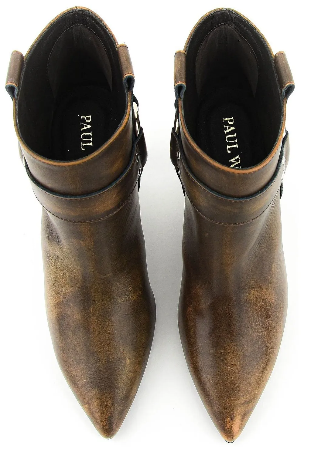 Paul Warmer Arizona Pointed Toe Boots