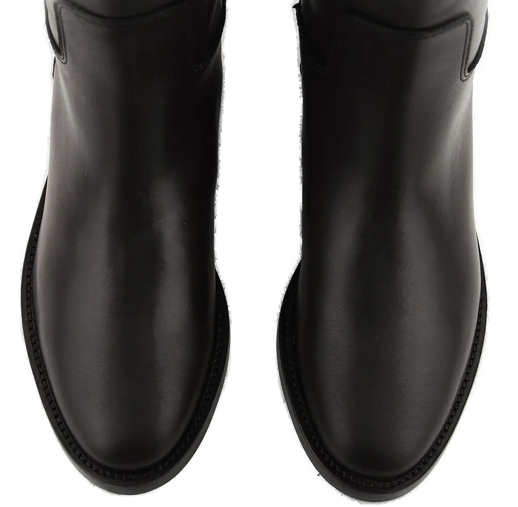 Paul Warmer Equestrian Buckled Boots