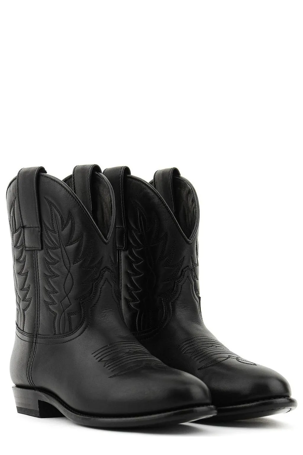 Paul Warmer Kansas Round Pointed Toe Boots