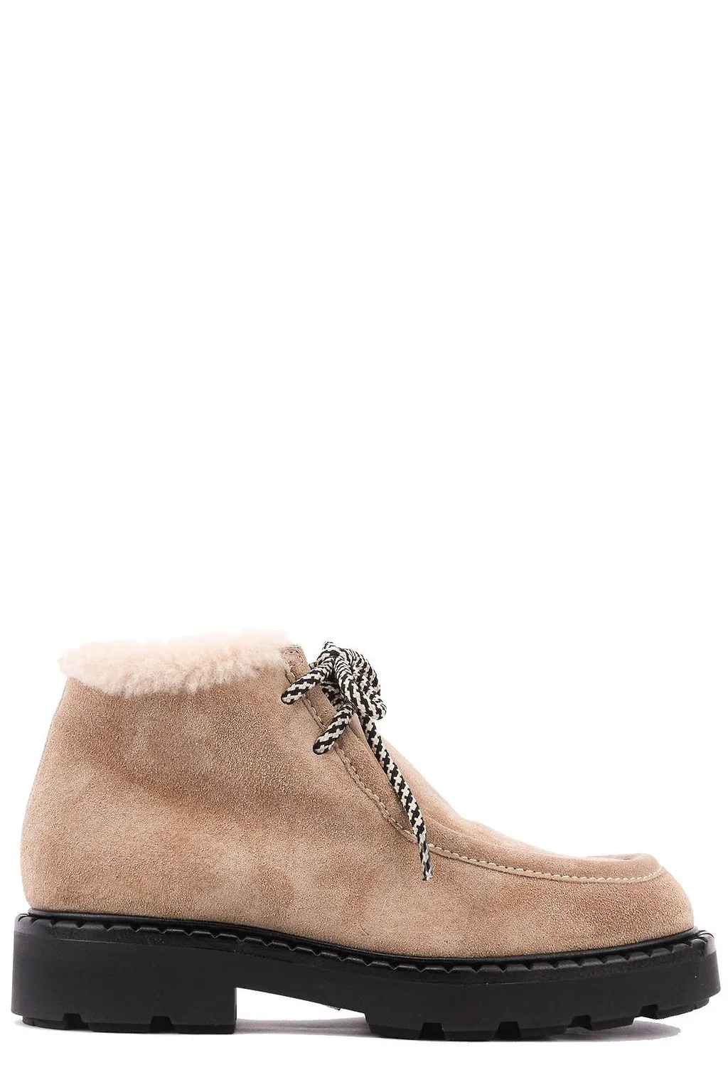 Paul Warmer Megeve Lace-Up Boots