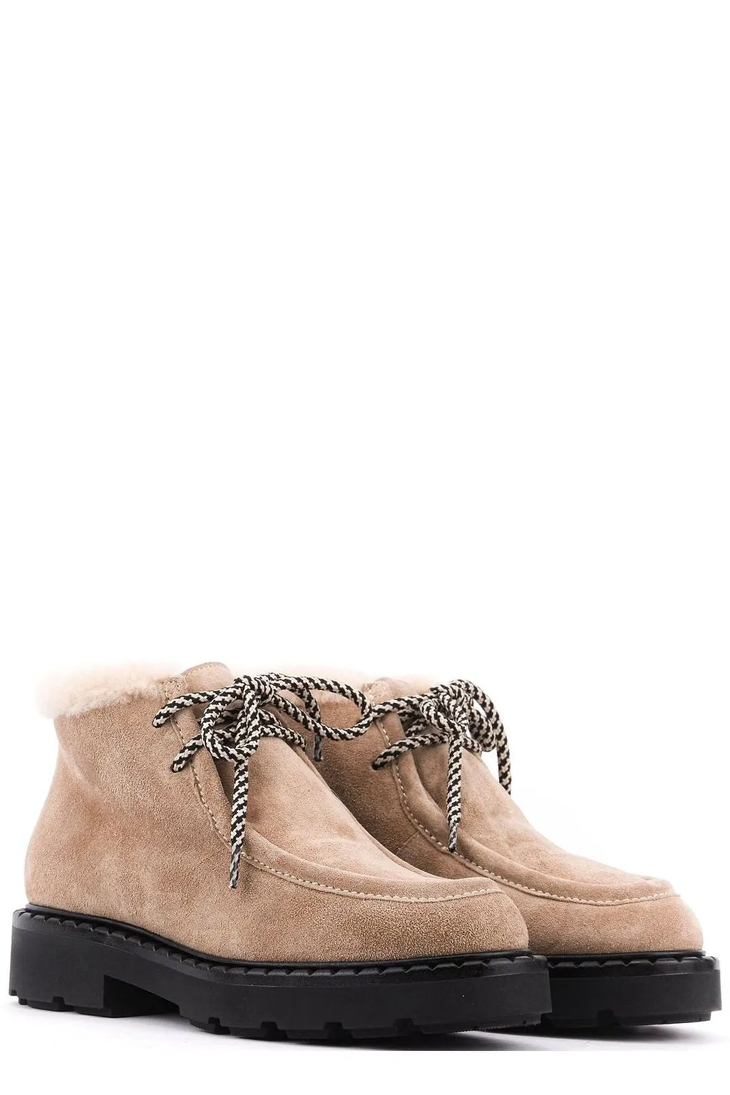 Paul Warmer Megeve Lace-Up Boots