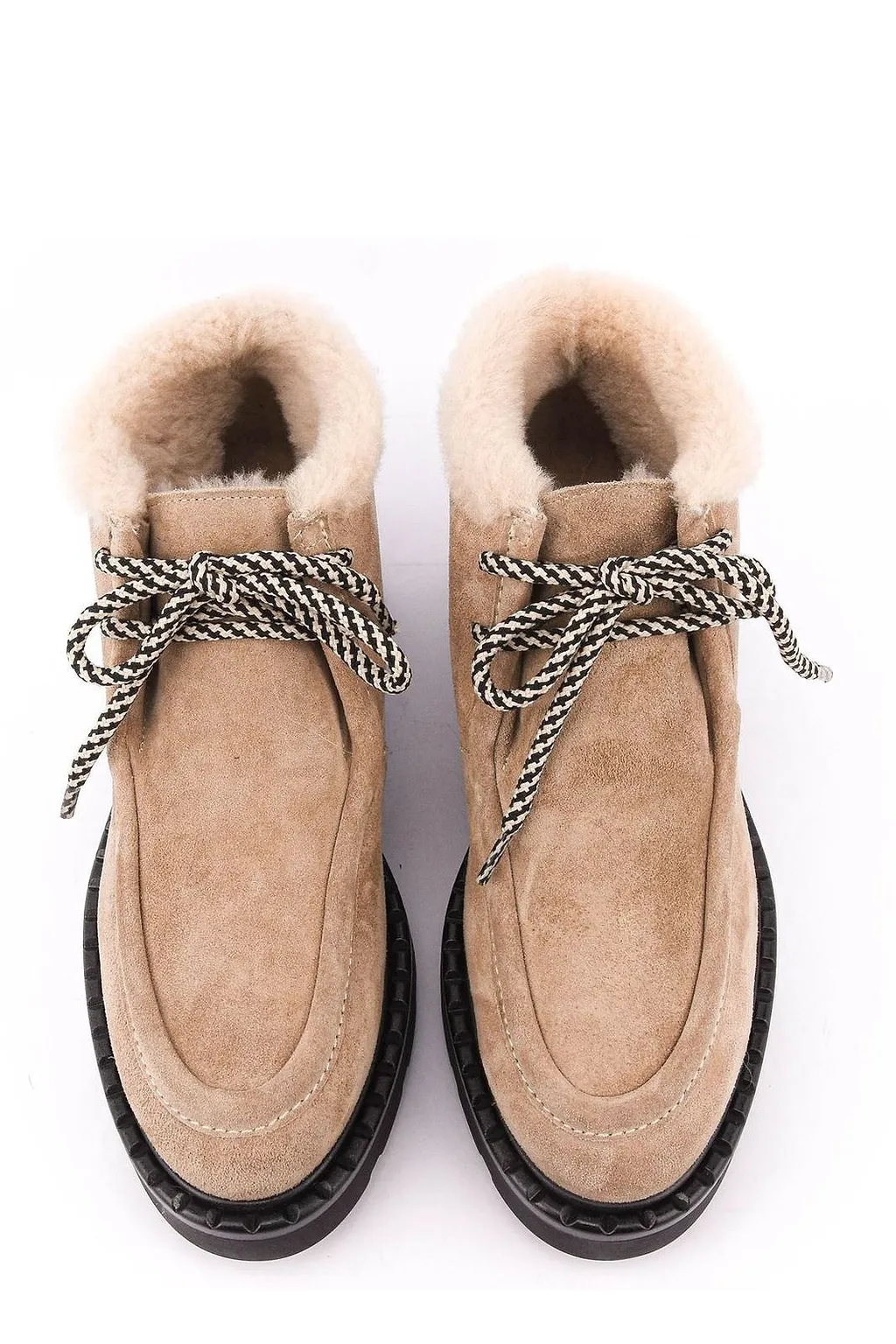 Paul Warmer Megeve Lace-Up Boots