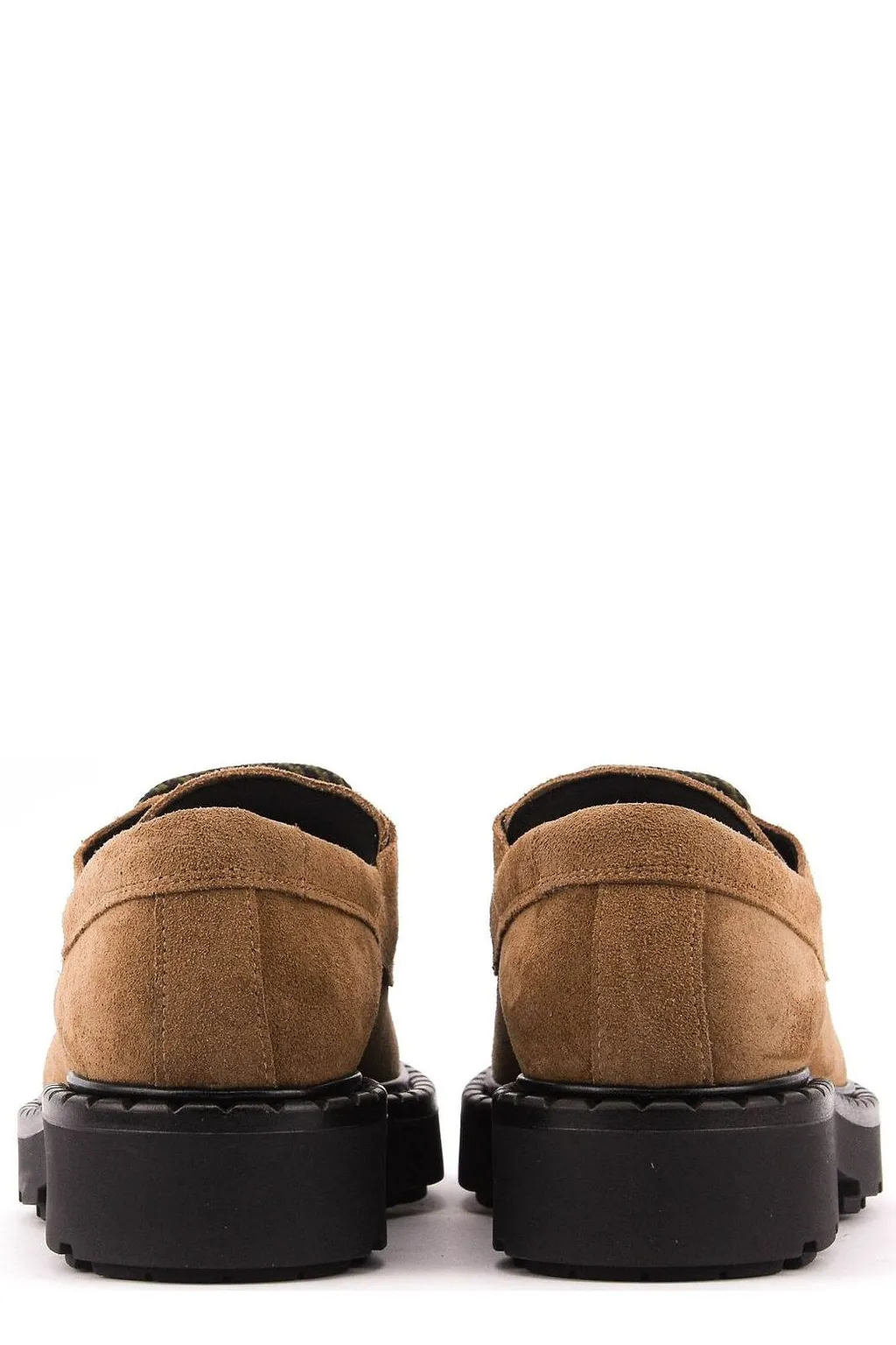 Paul Warmer Puck Round Toe Lace-Up Shoes