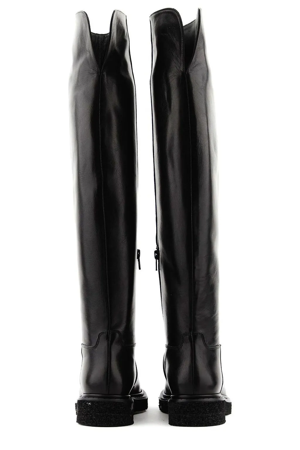 Paul Warmer Round Toe Knee Height Boots