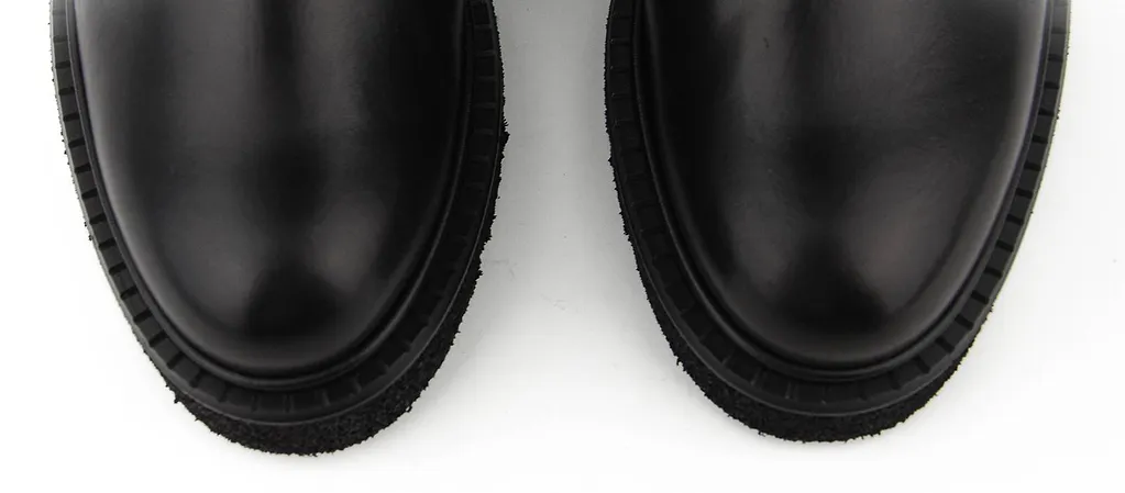 Paul Warmer Round Toe Knee Height Boots