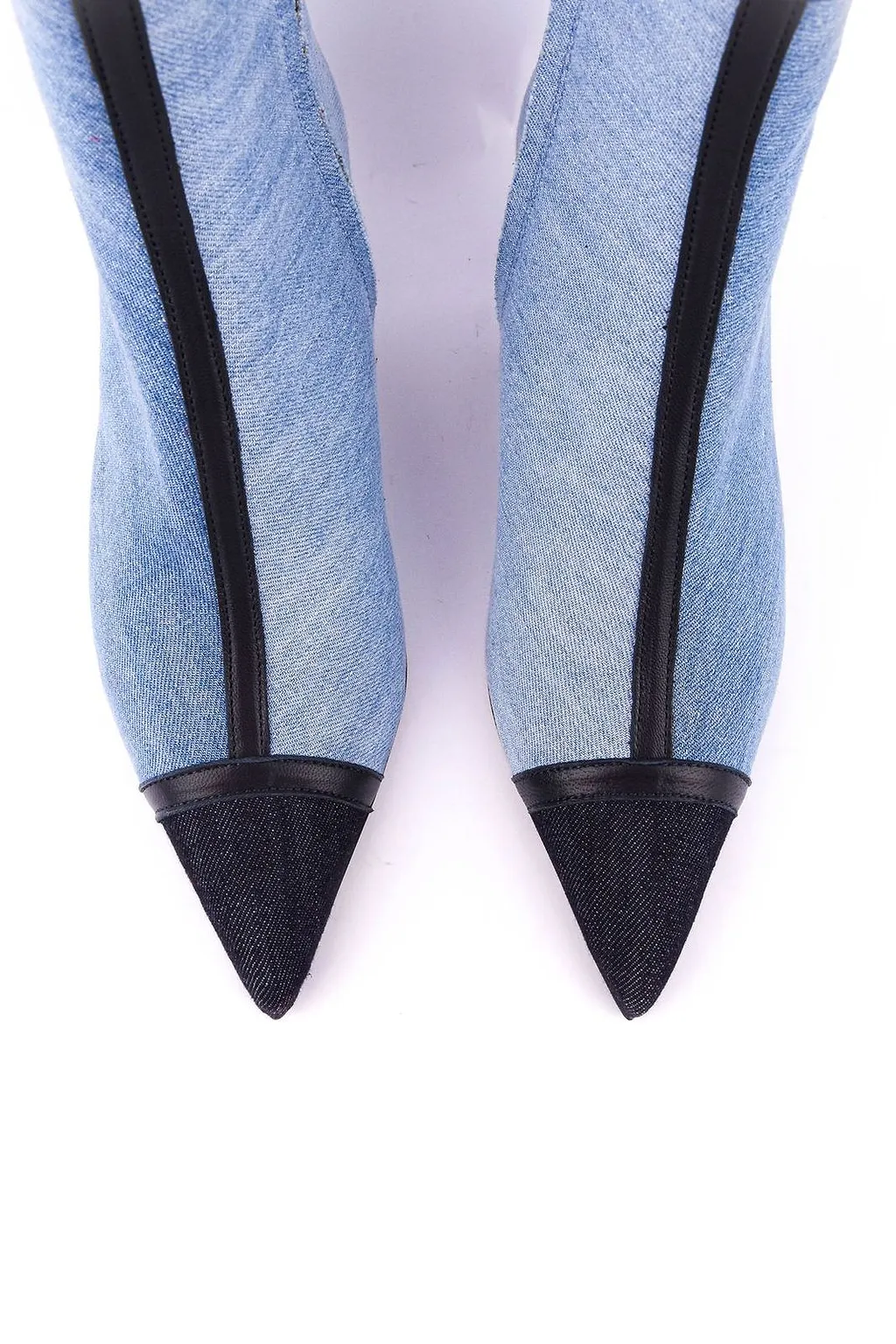 Paul Warmer Serelit Denim Ankle Boots