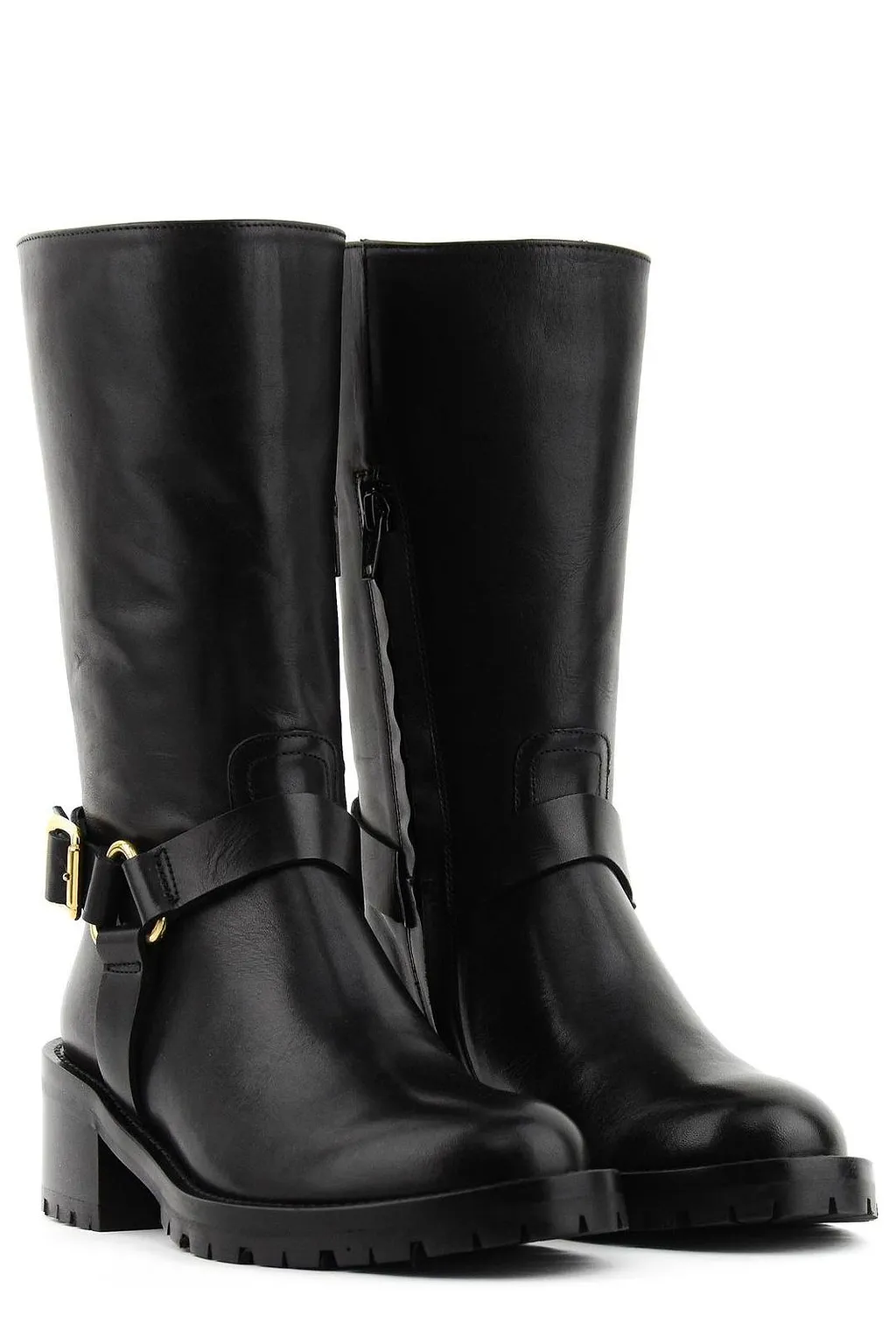 Paul Warmer The Biker Buckled Boots
