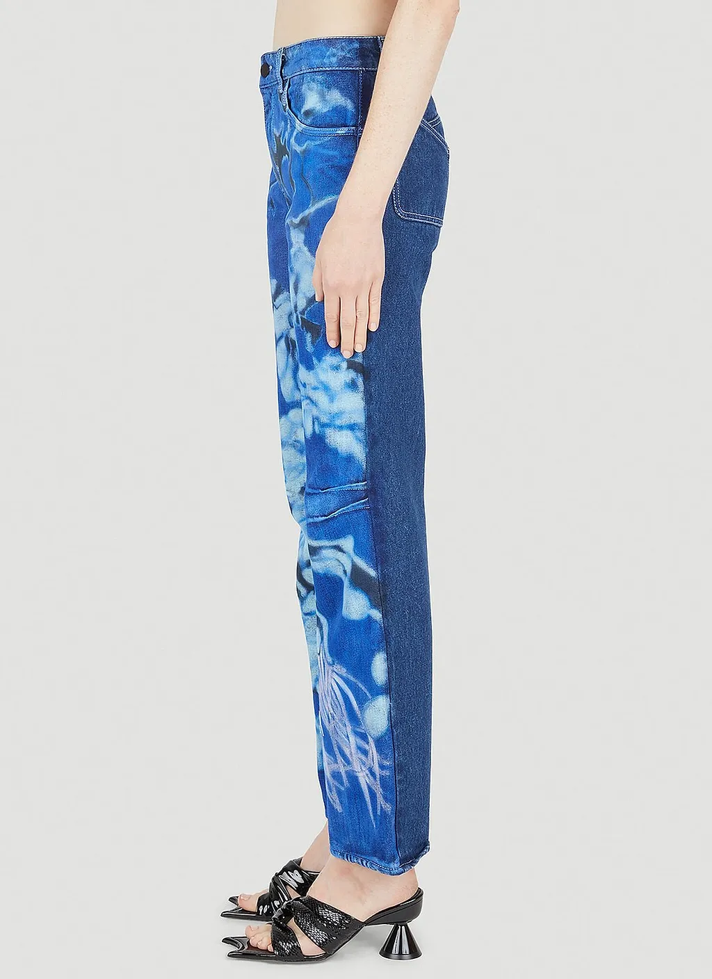 Paula Canovas Del Vas Patterned Jeans