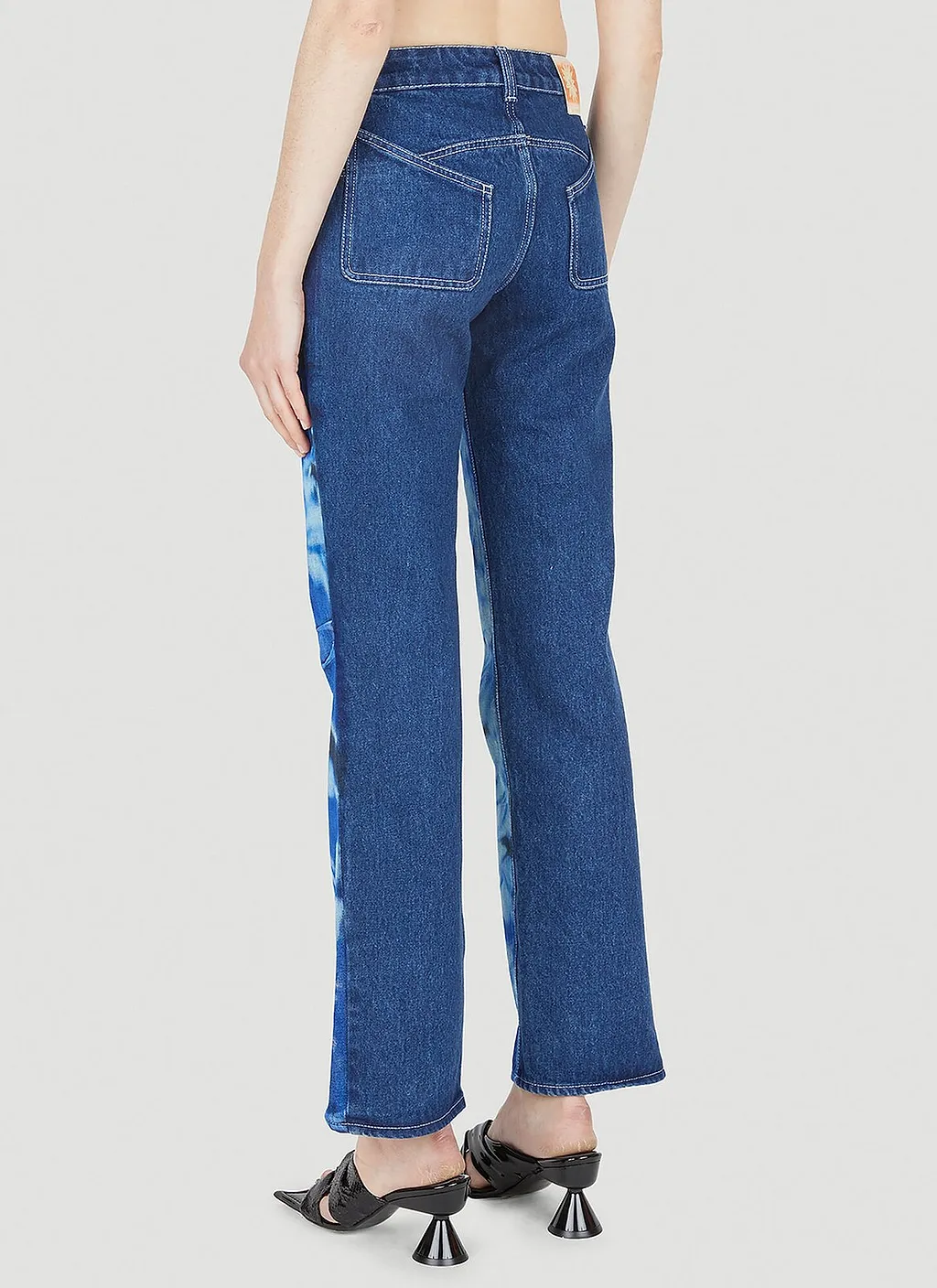 Paula Canovas Del Vas Patterned Jeans