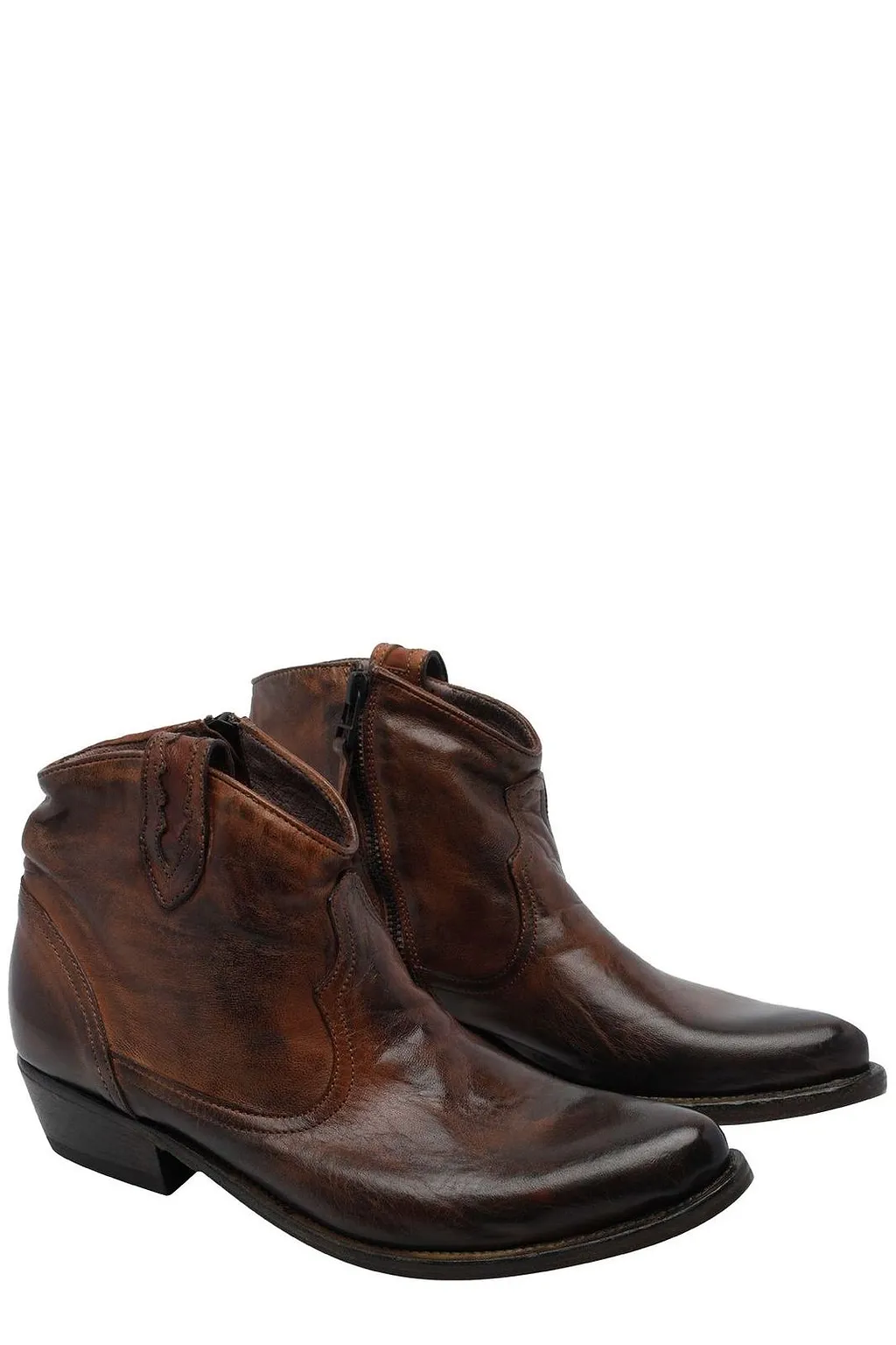 Pawelk's Zip Ankle Boots