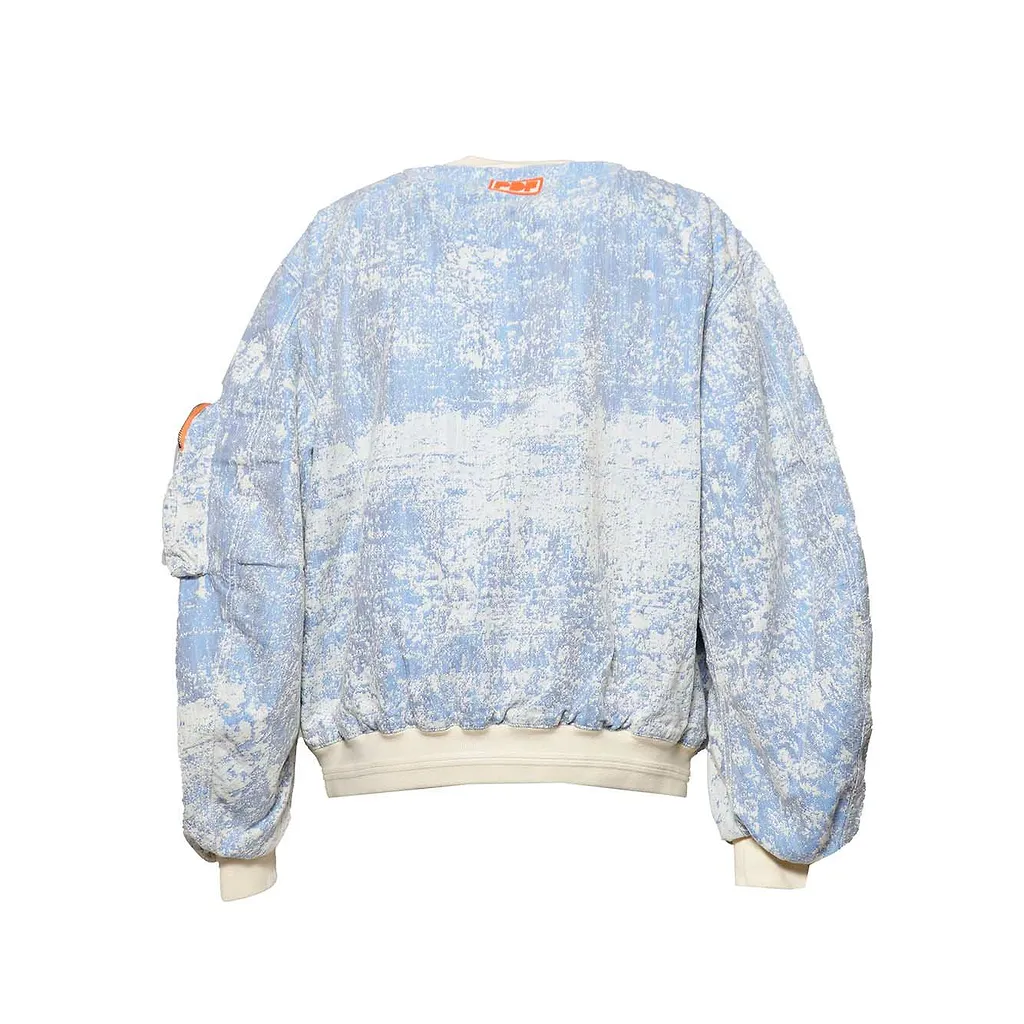 Pdf All-Over Speckled Bomber Jacket