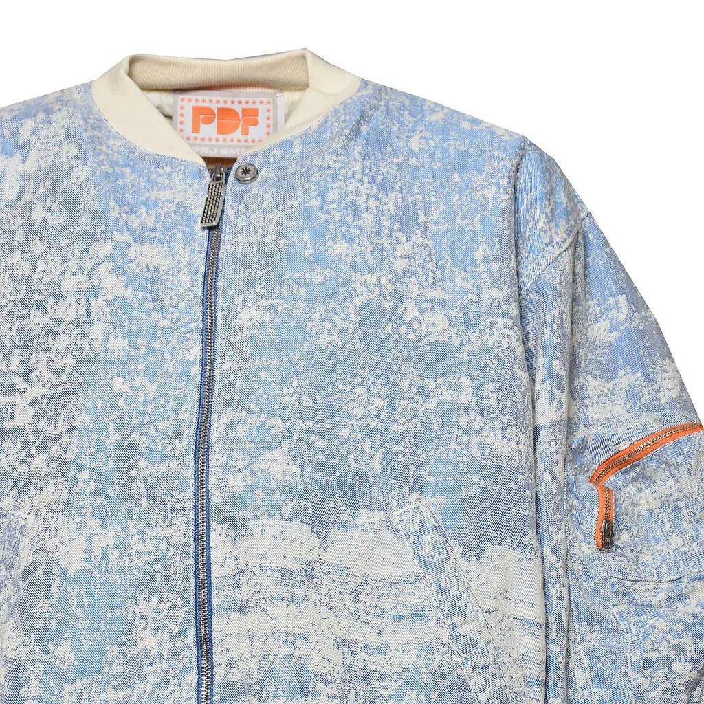 Pdf All-Over Speckled Bomber Jacket