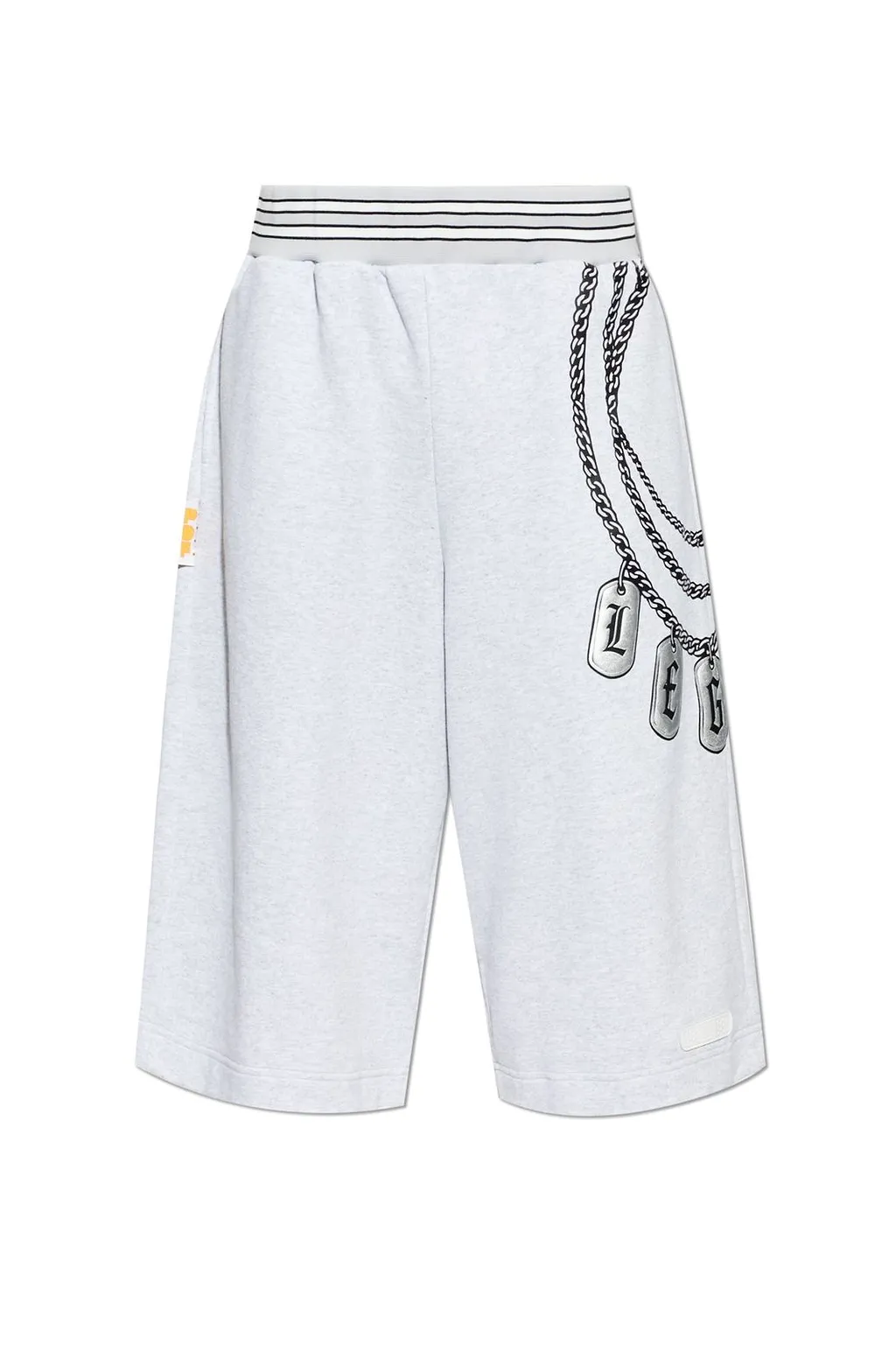 Pdf Chain-Print Sweat Shorts