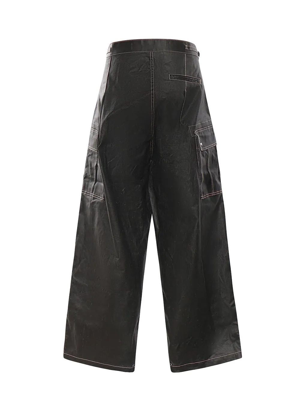 Pdf Channel Wide-Leg Cargo Pants