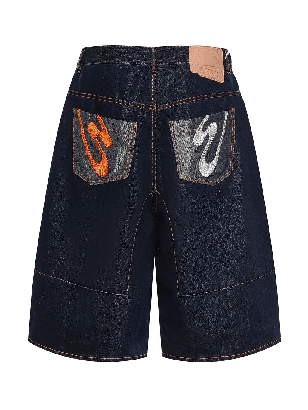 Pdf Channel Logo Denim Shorts