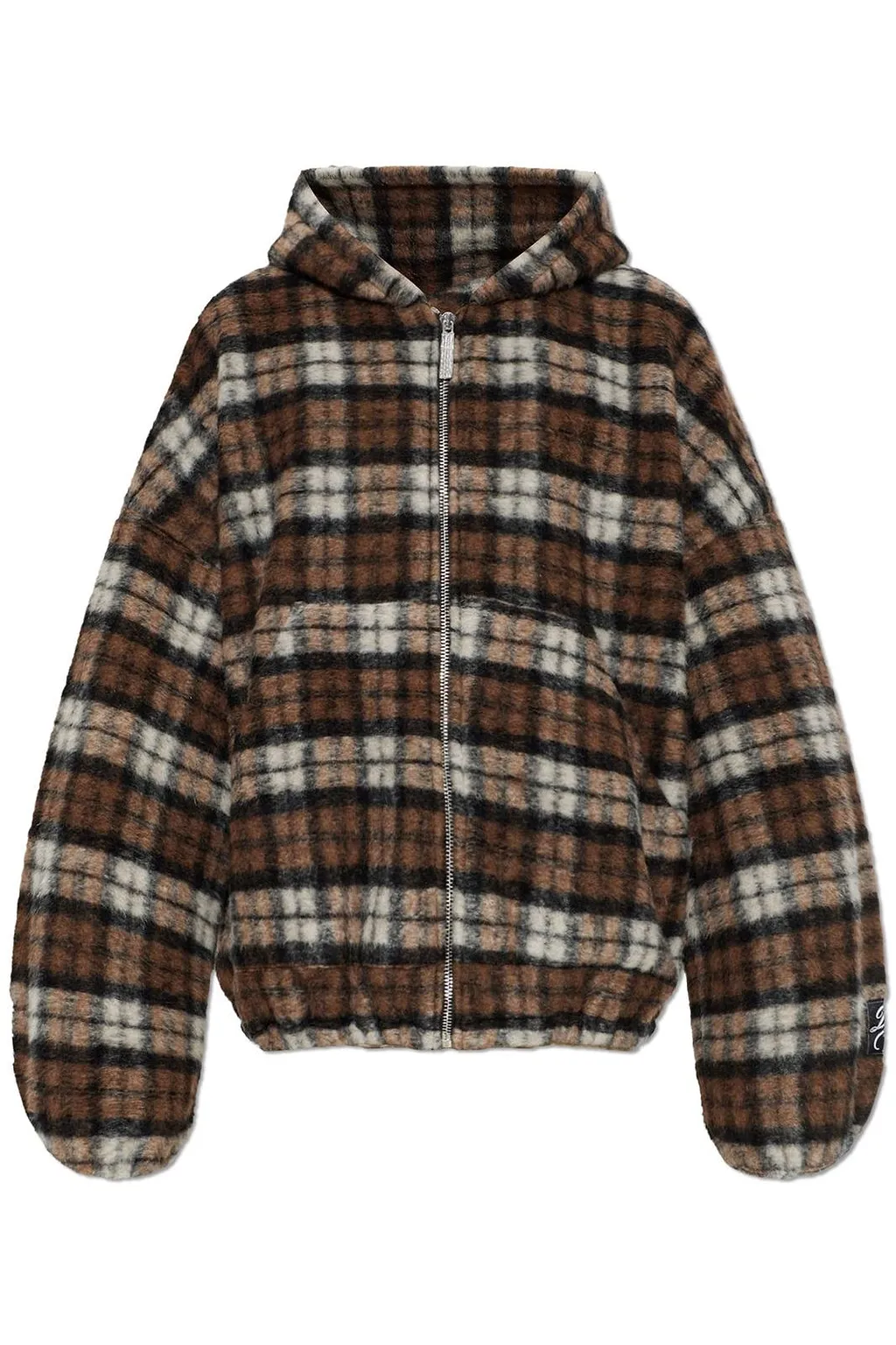 Pdf Checked Hooded Jacket