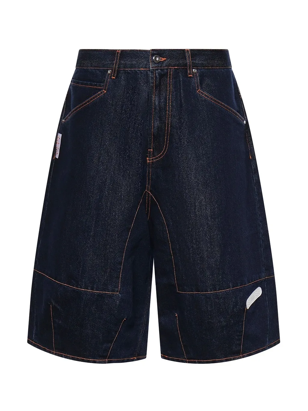 Pdf Channel Logo Denim Shorts
