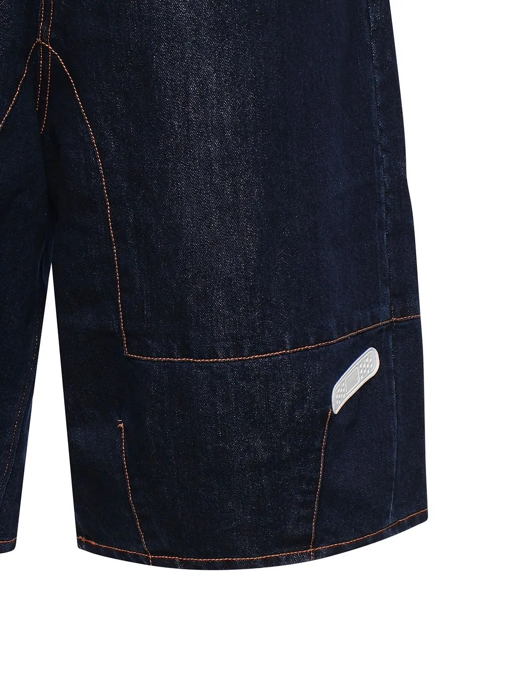 Pdf Channel Logo Denim Shorts
