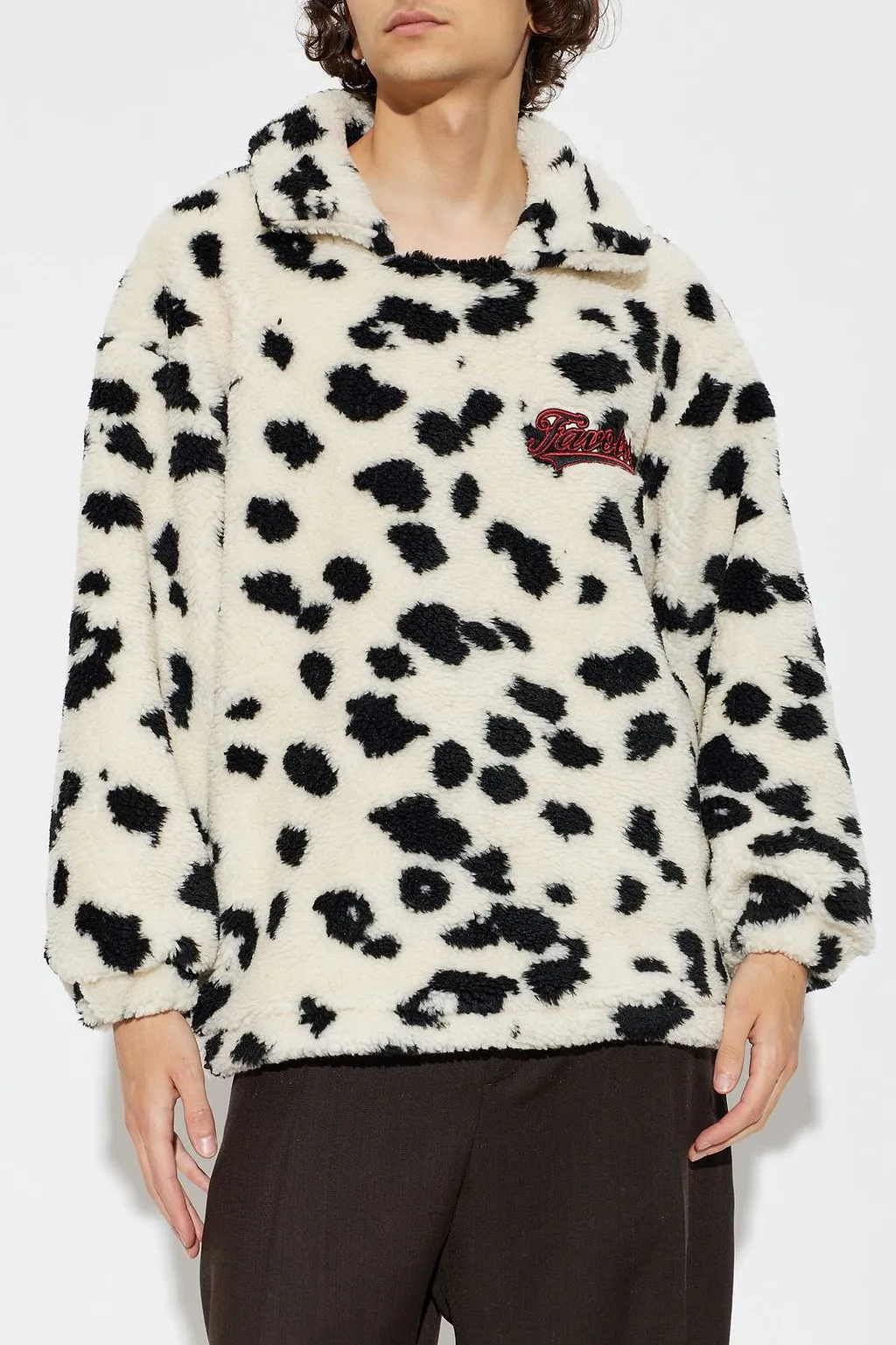 Pdf Fleece Mock-Neck Sweatshirt
