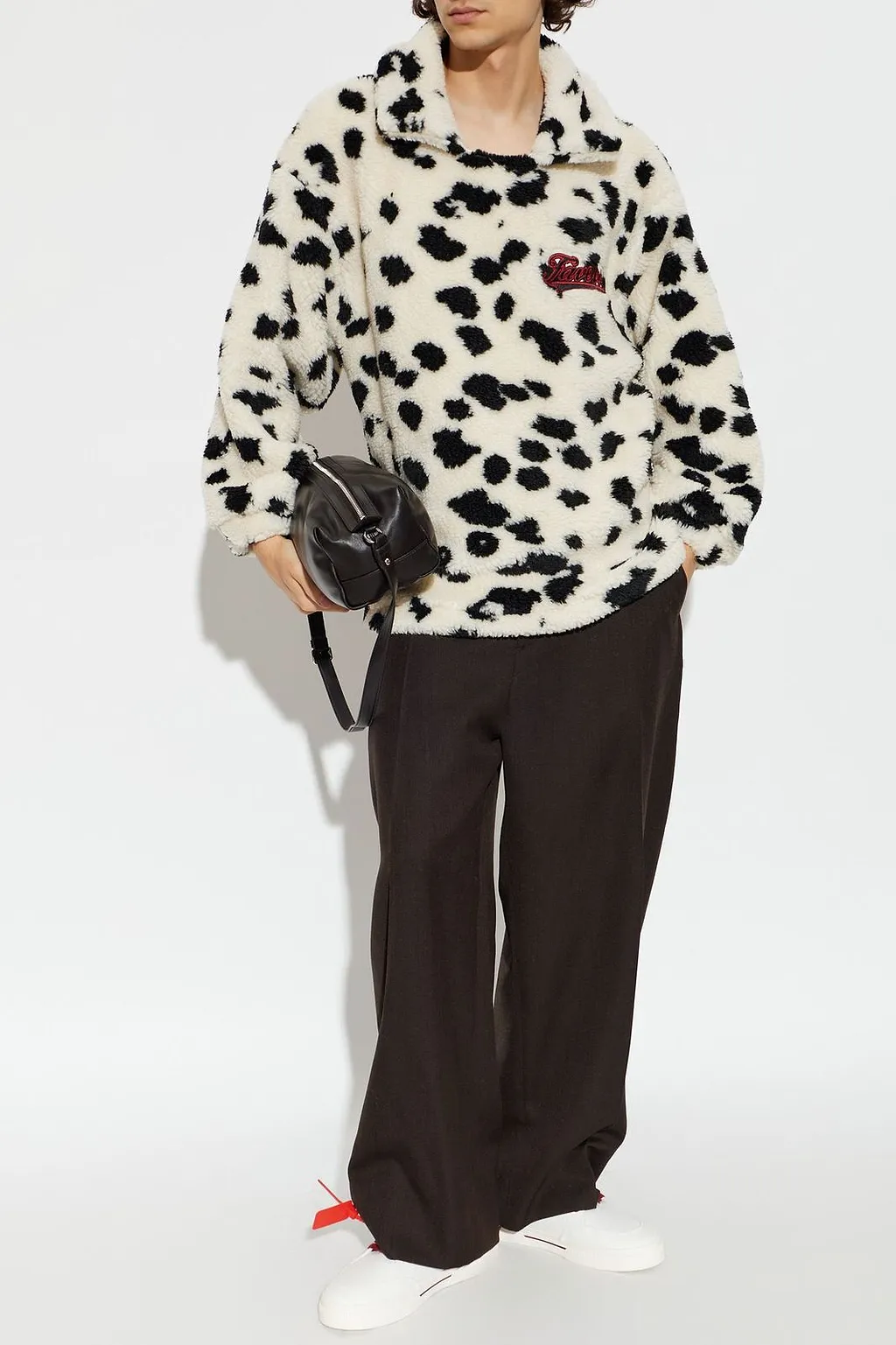 Pdf Fleece Mock-Neck Sweatshirt