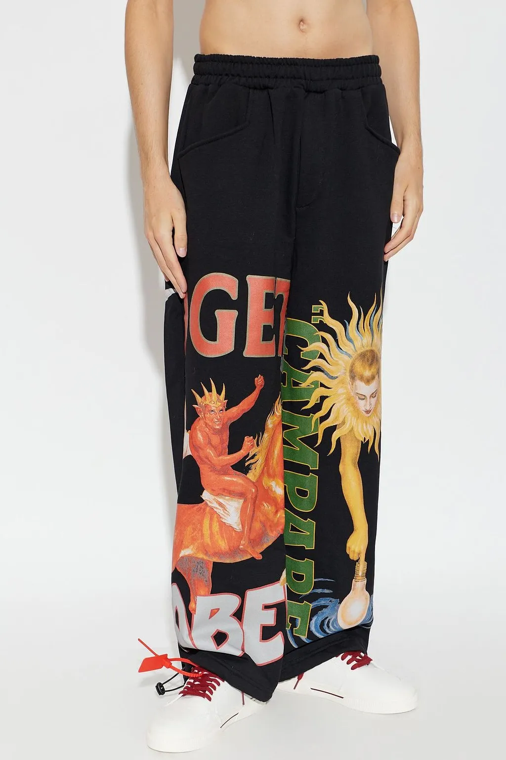 Pdf Graphic Print Sweatpants