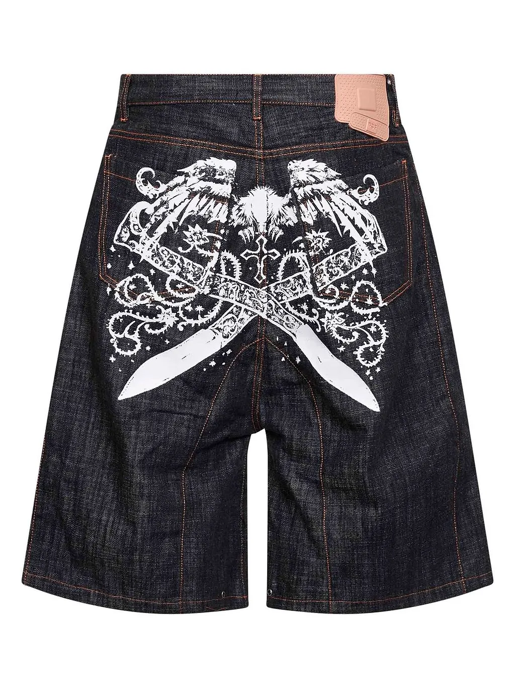 Pdf Graphic Loose-Fit Shorts