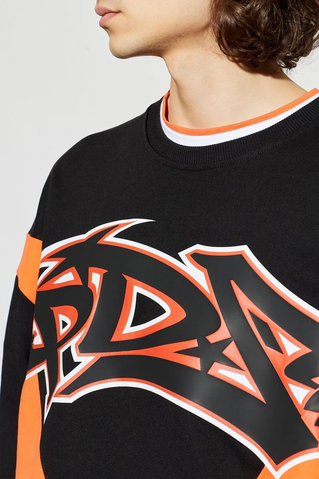 Pdf Graphic Panelled Sweatshirt