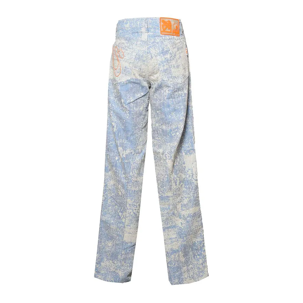 Pdf Logo Patch Denim Jeans