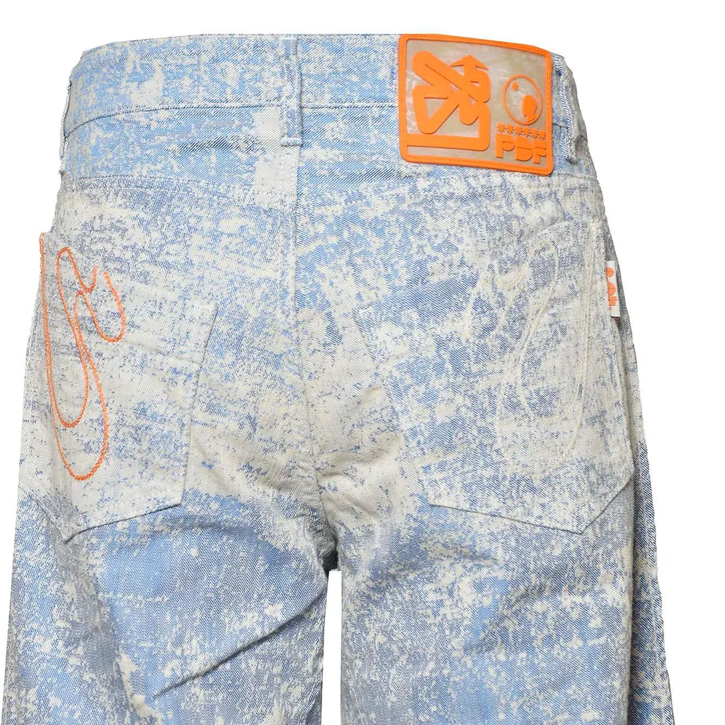 Pdf Logo Patch Denim Jeans