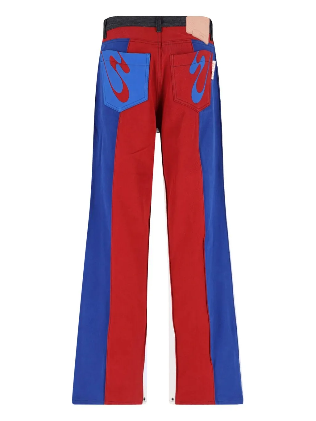 Pdf Panelled Straight-Leg Jeans