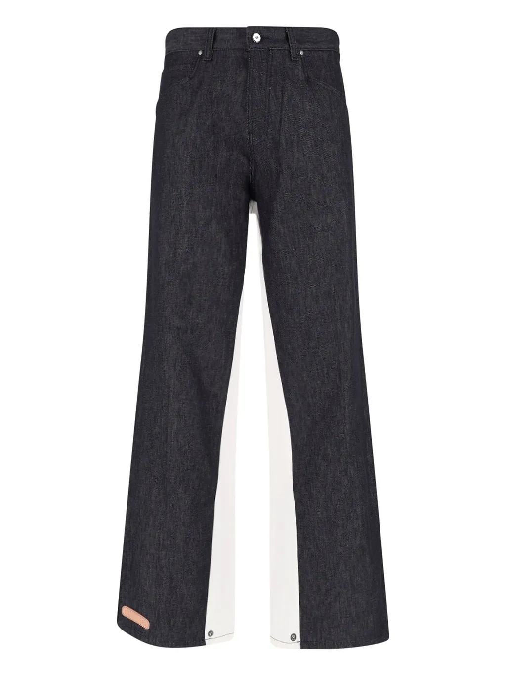 Pdf Panelled Straight-Leg Jeans