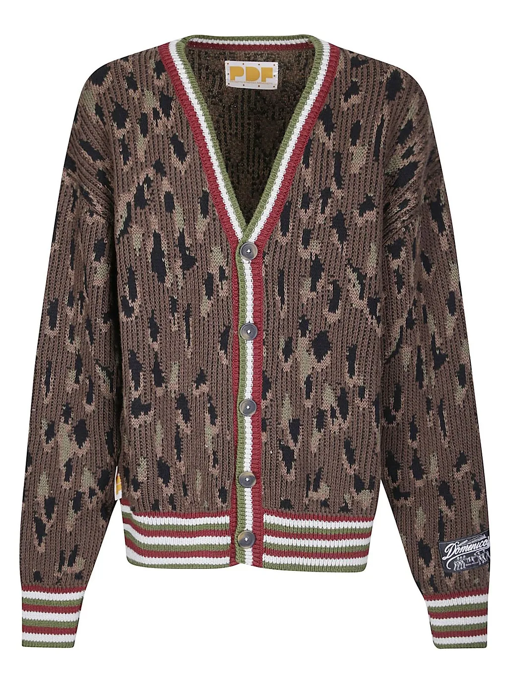 Pdf Patterned Knit Cardigan