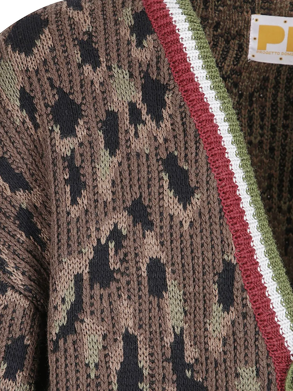 Pdf Patterned Knit Cardigan