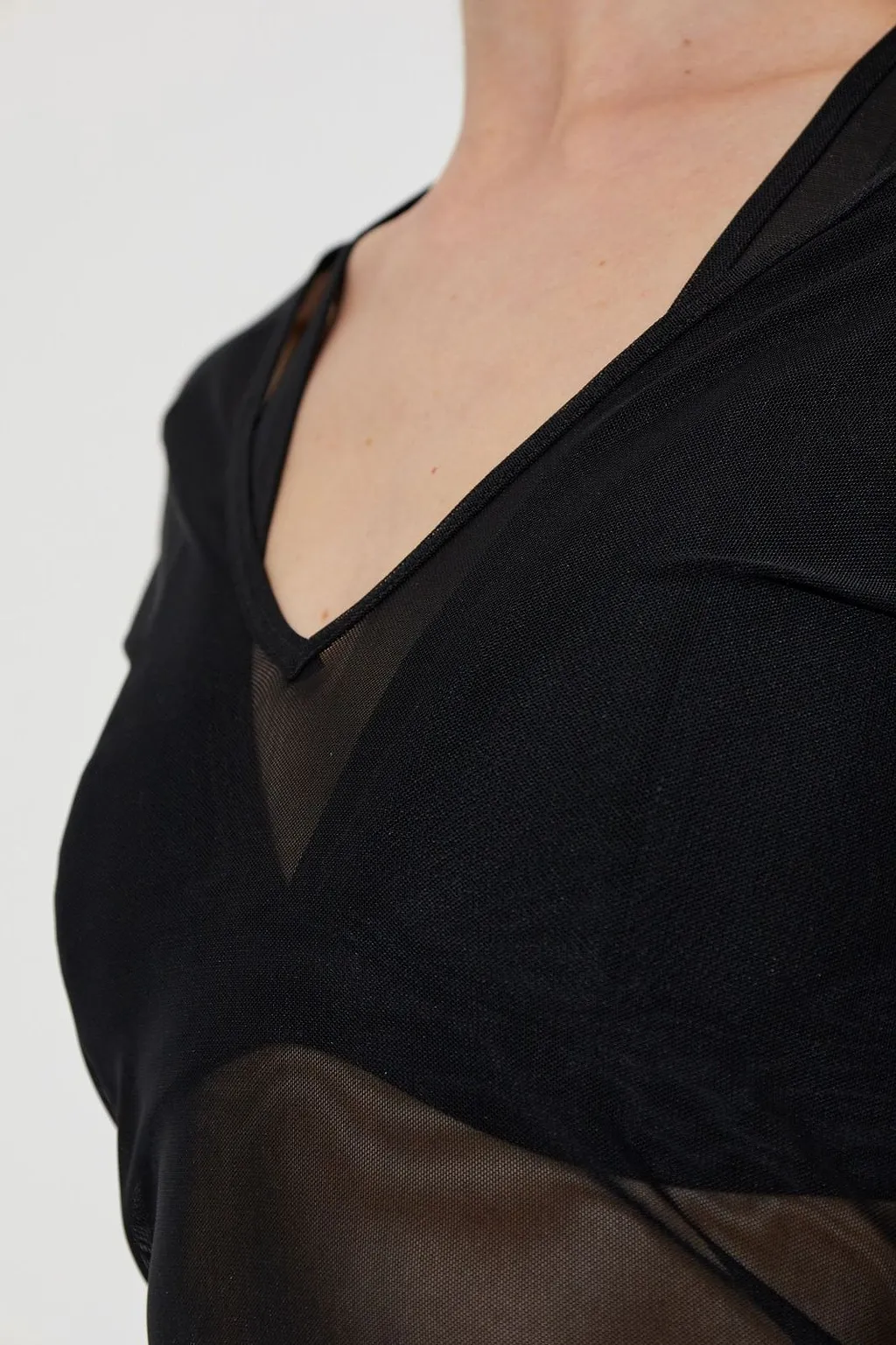 P.E Nation All Out Sheer Long Sleeve Top