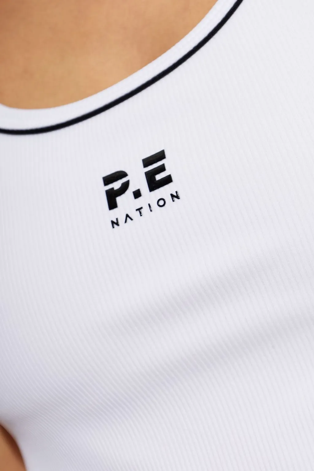 P.E Nation Nexus Ribbed Performance Top