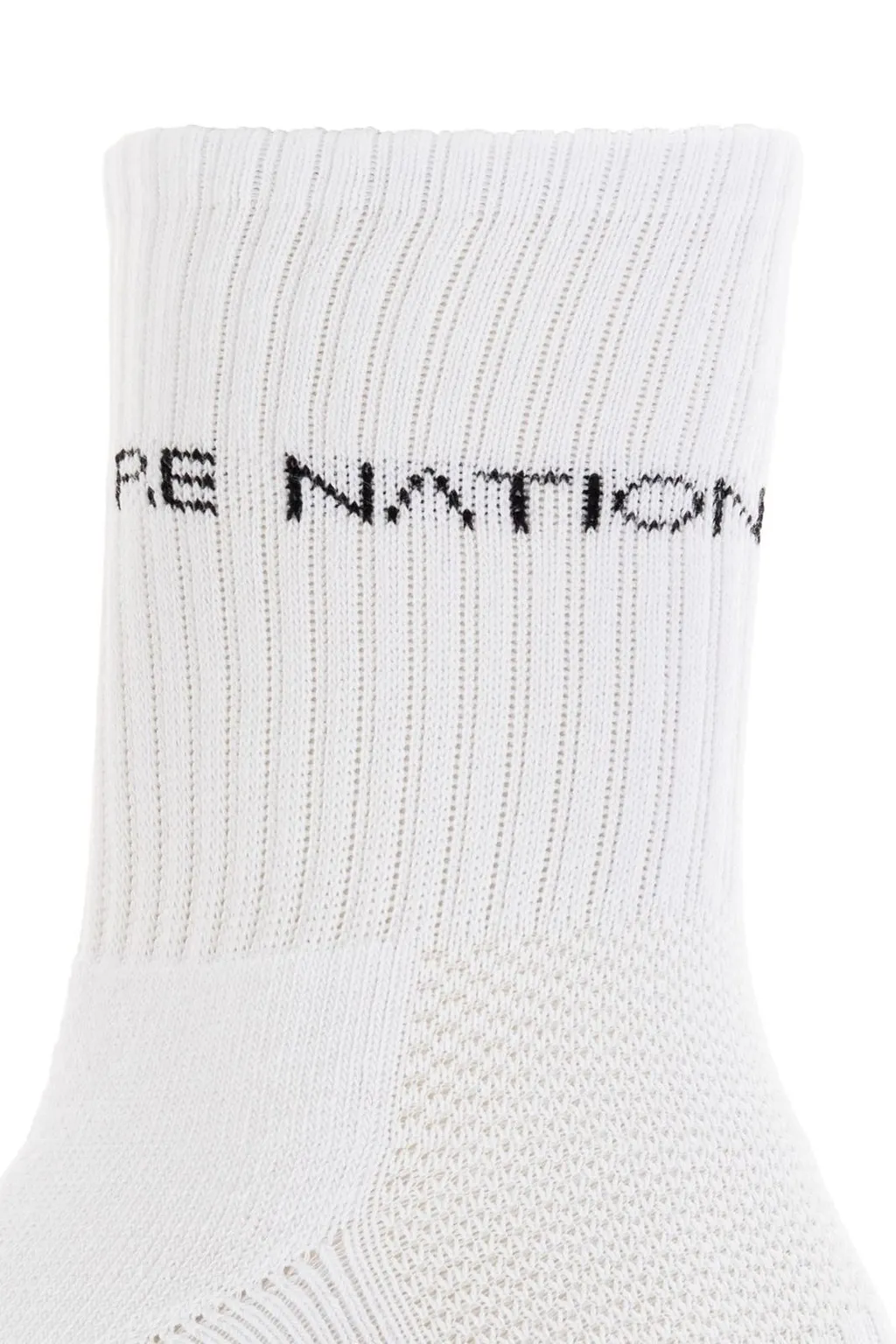 P.E Nation Logo Ribbed Socks