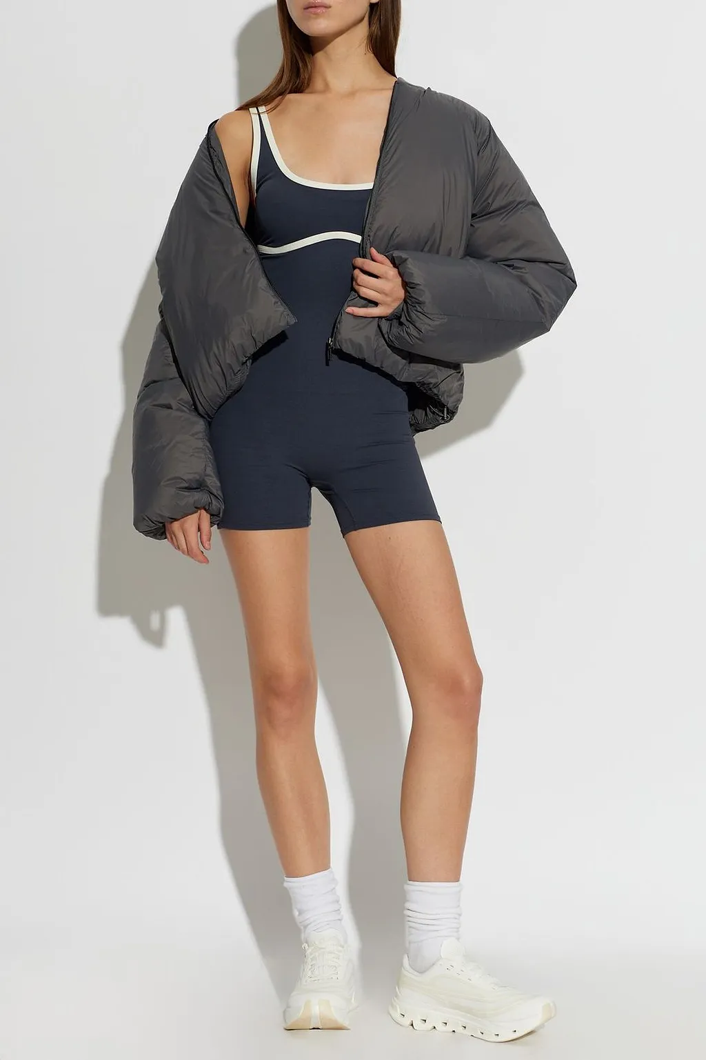 P.E Nation Solis Contrast-Trim Jumpsuit
