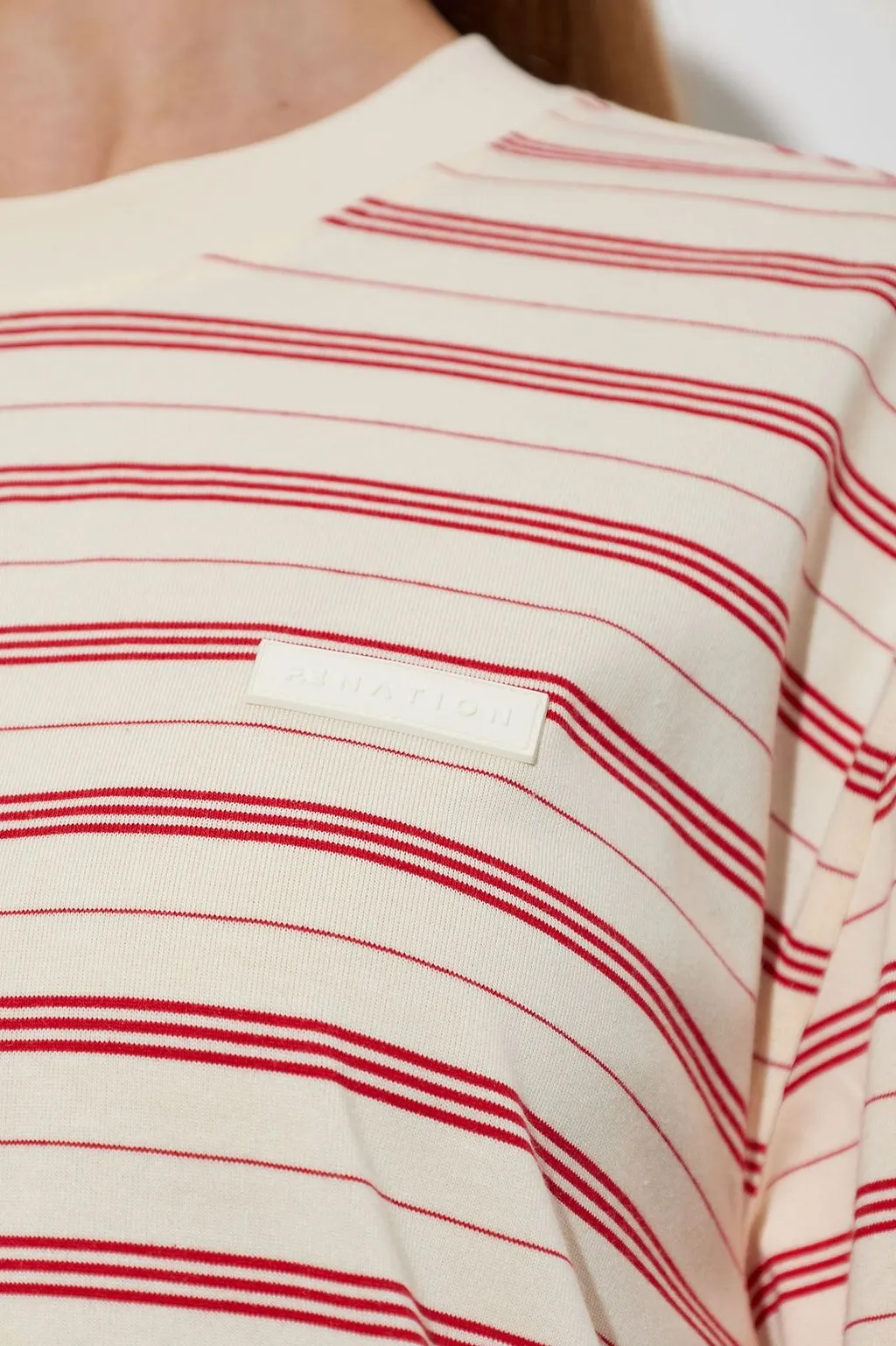 P.E Nation Spark Striped Long Sleeve T-Shirt