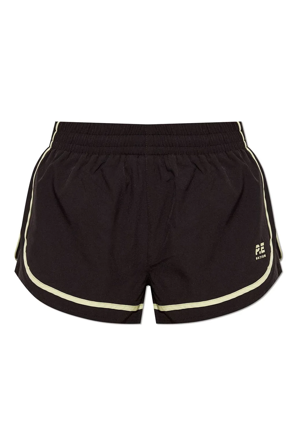 P.E Nation Stride Contrast Trim Performance Shorts