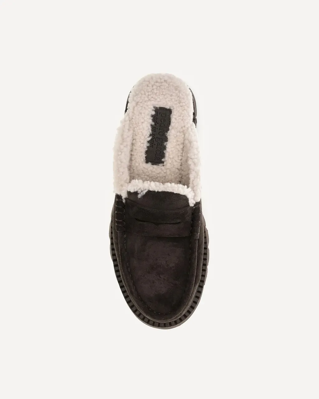 Pedro Garcia Savy Shearling Flat Mules