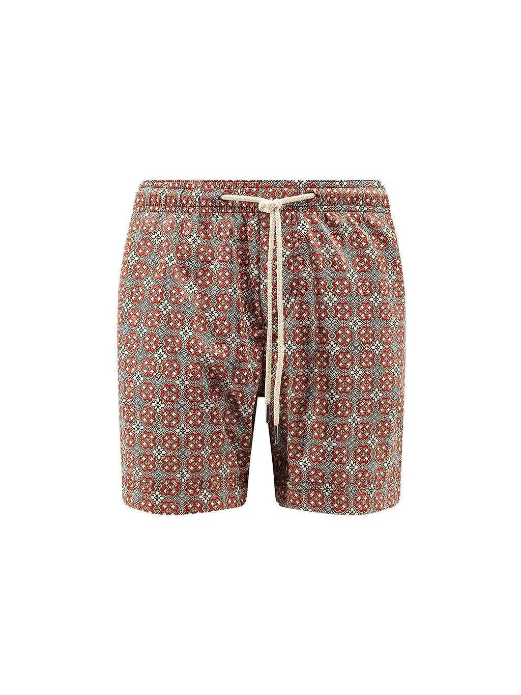 Peninsula Geometric Print Swim Shorts